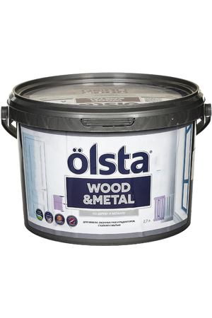 Краска Olsta Wood&Metal База С 0,9 л