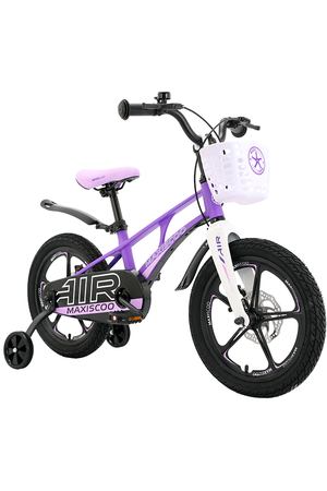 Велосипед детский Maxiscoo Air Делюкс плюс 16 фиолетовый матовый