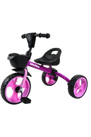 Велосипед детский Maxiscoo Складной Dolphin фиолетовый