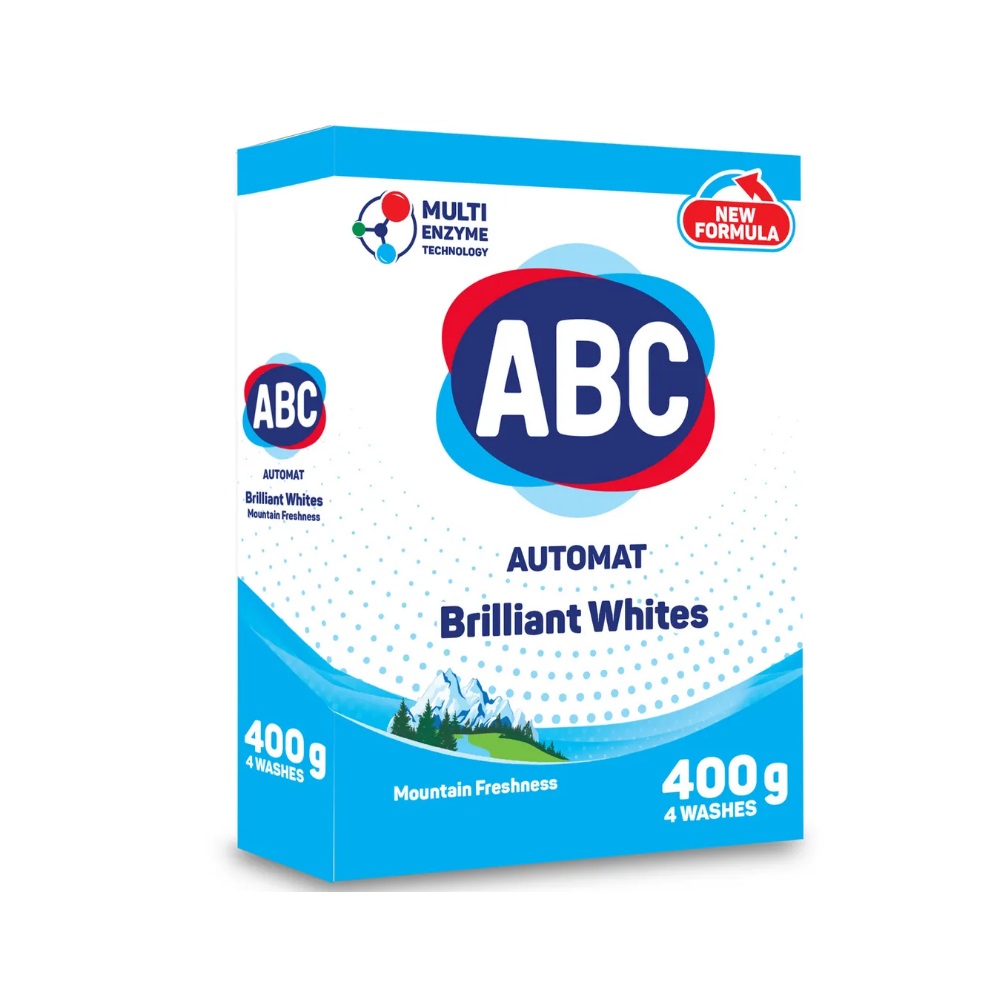 Где купить Порошок ABC для ручной стирки белья Свежесть гор 400 г Abc 