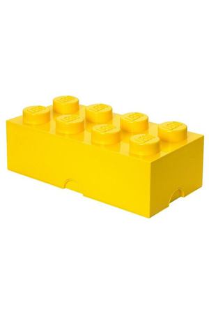 Ящик для хранения 8 Storage brick желтый