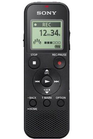 Диктофон Sony ICD-PX370 черный