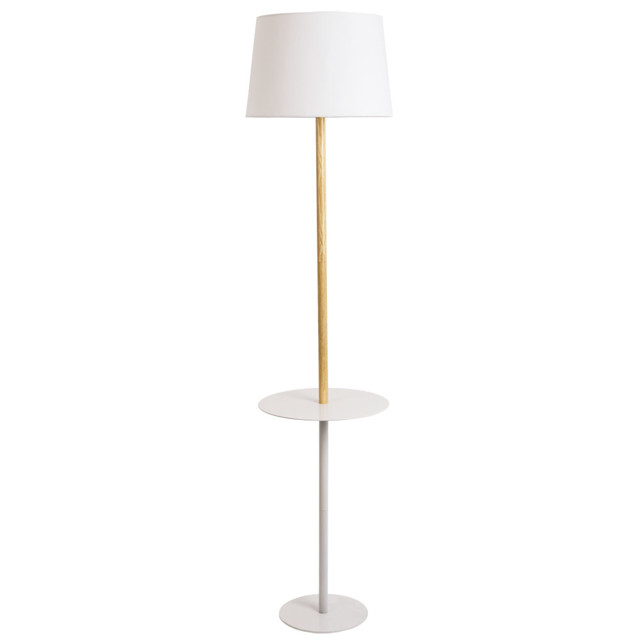 Где купить торшер ART LAMP Connor 1х60Вт E27 металл крашеный белый Arte Lamp 