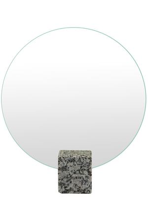 зеркало настольное COMO с камнем D-180мм