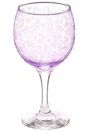 набор бокалов Лиана 6шт 250мл вино стекло фиолетовые