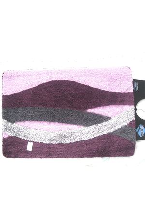 коврик для ванной Альбина, 60х100 см, фиолетовый