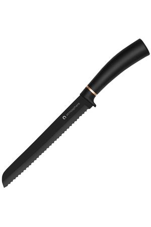 нож ATMOSPHERE Black Swan 20см для хлеба нерж.сталь, термопласт.резина