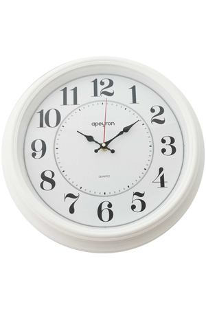 часы настенные APEYRON PL12.2 пластик белый