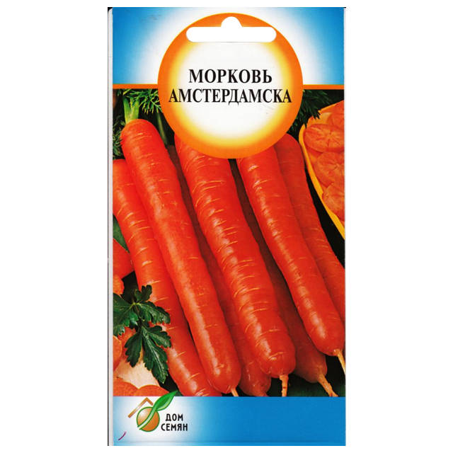 Где купить семена Морковь Амстердамска 1500шт Без бренда 