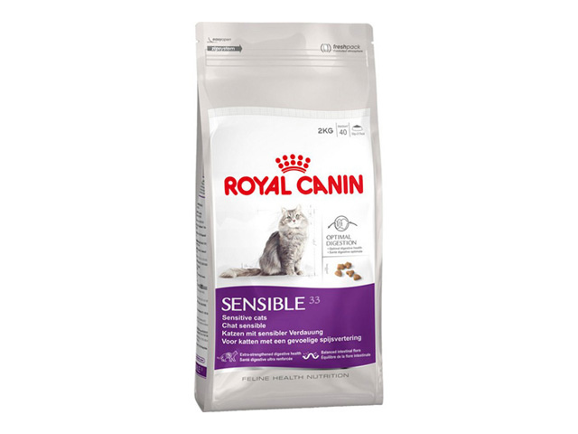 Где купить корм для кошек ROYAL CANIN 33 400г 1-7лет при чувствительном пищеварении Royal Canin 