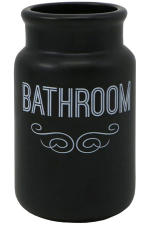стакан VITARTA Bathroom black керамика черный