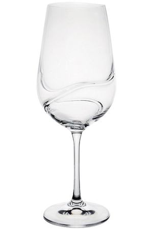 набор бокалов CRYSTALEX Турбуленция без декора 2шт 550мл вино стекло
