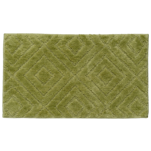Где купить коврик для ванной IDDIS Promo 40х70см микрофибра зеленый Iddis 