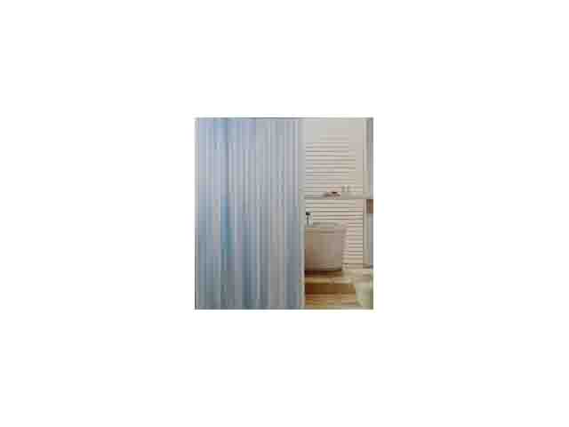 Где купить занавеска для ванной OFELIS 180х180 см, полиэстер, голубая полоска Ofelis 