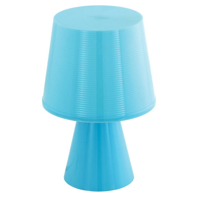 Где купить лампа настольная EGLO Montalbo 1x40Вт E14 пластик синий Eglo 