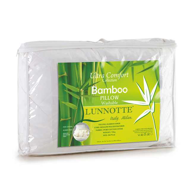 Где купить подушка LUNNOTTE 50х70см наполн.чехла бамбуковое волокно 100%, арт.LNBPC 50 Lunnotte 