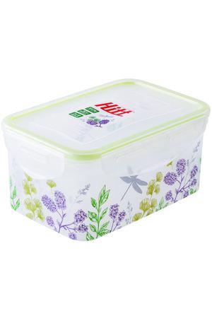 контейнер для продуктов HITT Botanica 0,5л 10,8х13х5,4см  прямоугольный пластик, силикон
