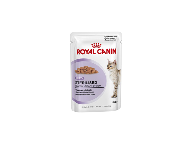 Где купить корм для кошек ROYAL CANIN в соусе 85г для стерилизованных Royal Canin 