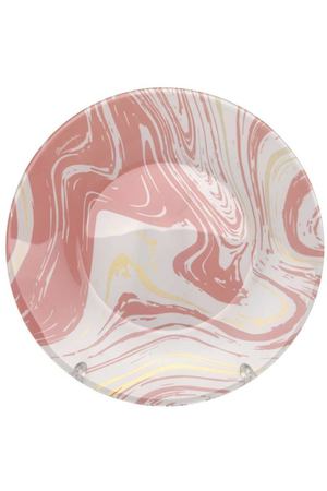 тарелка PASABAHCE Pink Lava 19,5см десертная стекло