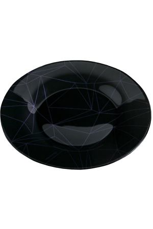 тарелка PASABAHCE Linea Black 19,5см десертная стекло