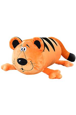 подушка декоративная валик Тигр 19х33см бежевая, арт.МЕХ-валик тигр