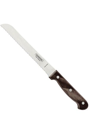 нож TRAMONTINA Polywood 17,5см для хлеба нерж.сталь, дерево