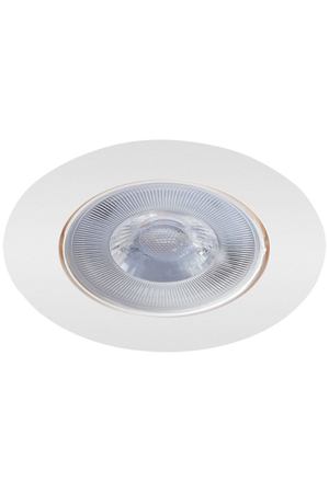 светильник встраиваемый ARTE LAMP Kaus 1x6Вт 85мм LED пластик белый