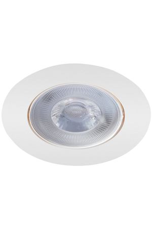 светильник встраиваемый ARTE LAMP Kaus 1x9Вт 105мм LED пластик белый