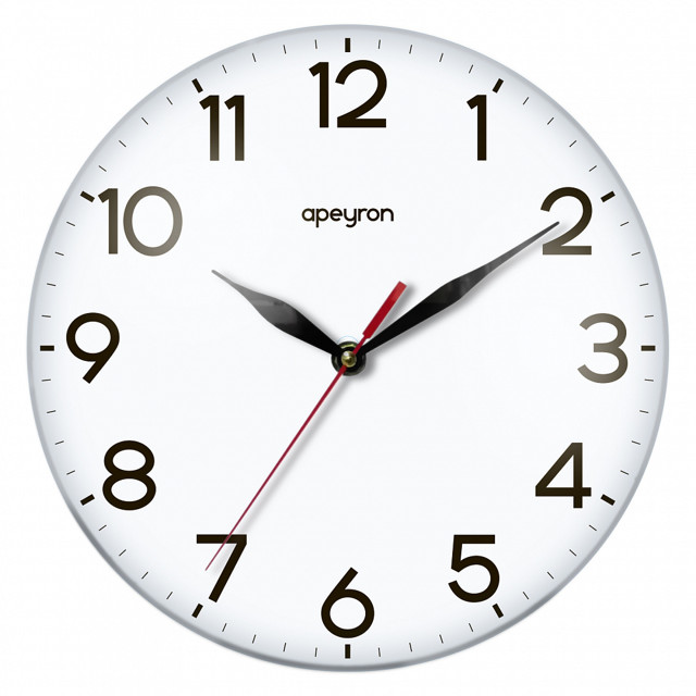 Где купить часы настенные APEYRON PL1712039 пластик белый Apeyron 