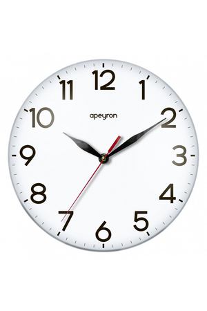 часы настенные APEYRON PL1712039 пластик белый