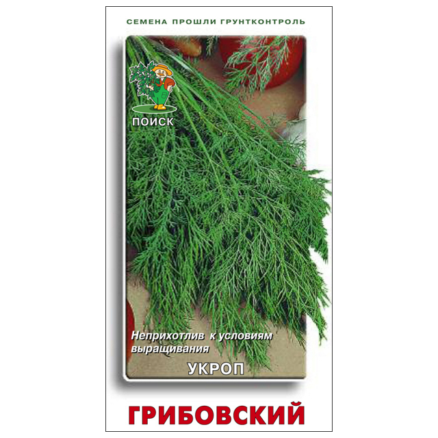 Где купить семена Укроп Грибовский 3г Поиск 