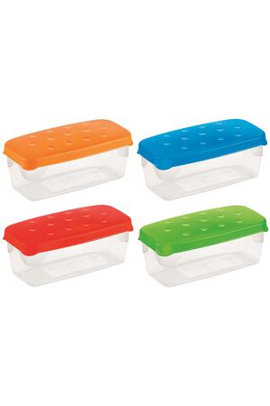контейнер для продуктов COSMOPLAST, 0,6 л, 18х9х7 см, пластик