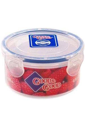 контейнер для продуктов GOOD&GOOD, 0,35 л, 12х12х6 пластик, силикон