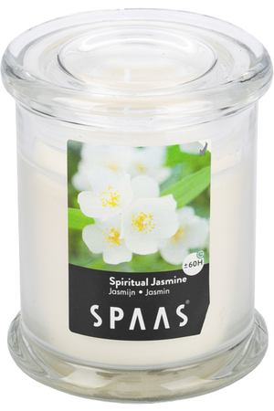 свеча в стакане SPAAS Премиум Божественный жасмин 9х11см 60ч/г ароматизированная