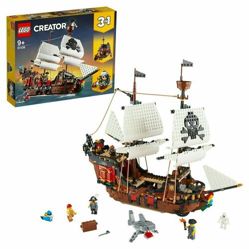 Где купить Конструктор LEGO Creator Пиратский корабль Lego 