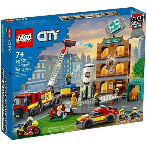 Где купить Конструктор LEGO City Пожарная команда Lego 