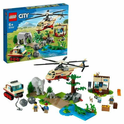 Где купить Конструктор LEGO City Операция по спасению зверей Lego 