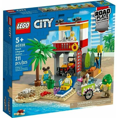 Где купить Конструктор LEGO City Пост спасателей на пляже Lego 