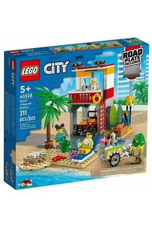 Конструктор LEGO City Пост спасателей на пляже