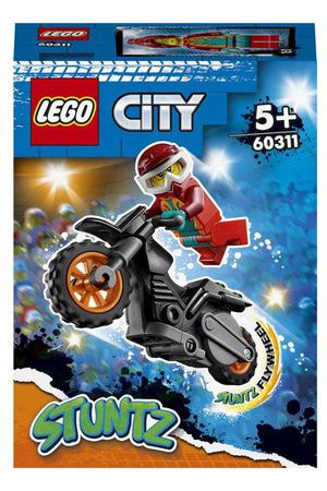 Конструктор LEGO City Огненный трюковый мотоцикл