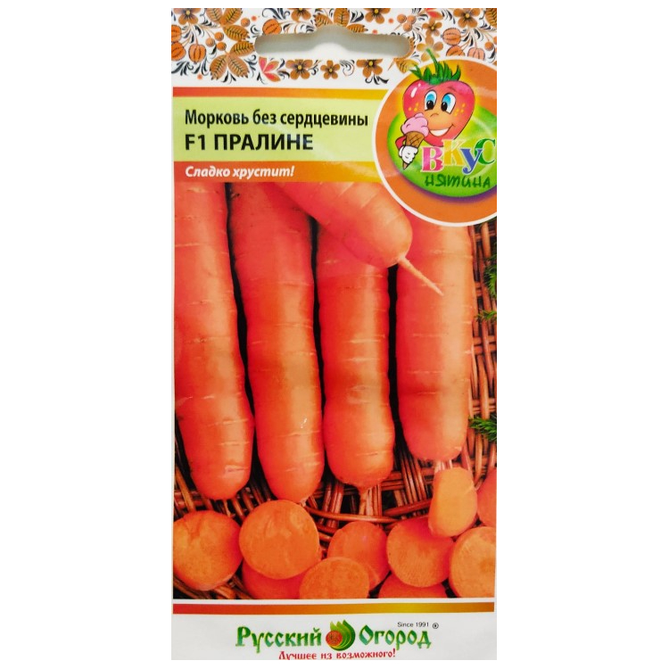 Где купить Морковь Русский огород без сердцевины пралине 400 шт Русский огород 
