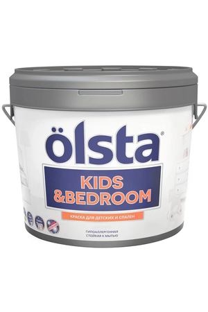 Краска Olsta Kids&Bedroom База А 2,7 л