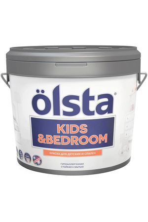 Краска Olsta Kids&Bedroom База А 9 л