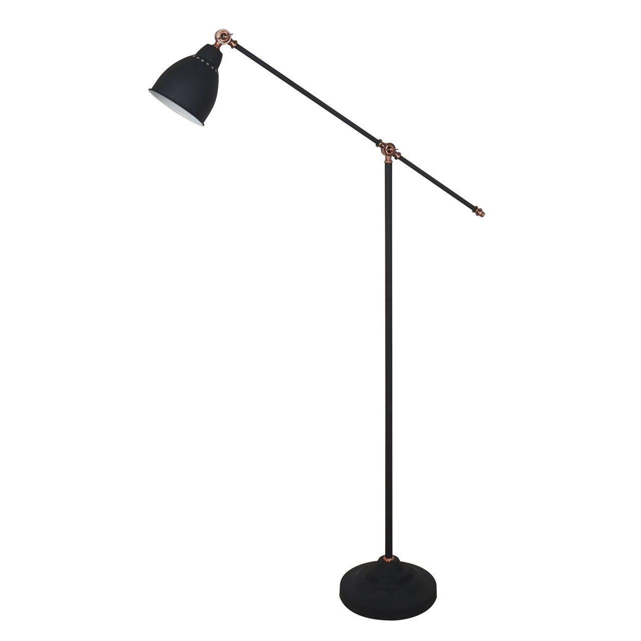 Где купить Торшер Arte Lamp Braccio A2054PN-1BK Arte Lamp 