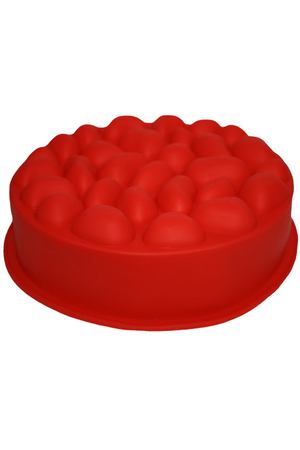 Форма для выпечки Guffman Bubbles красная 19 см
