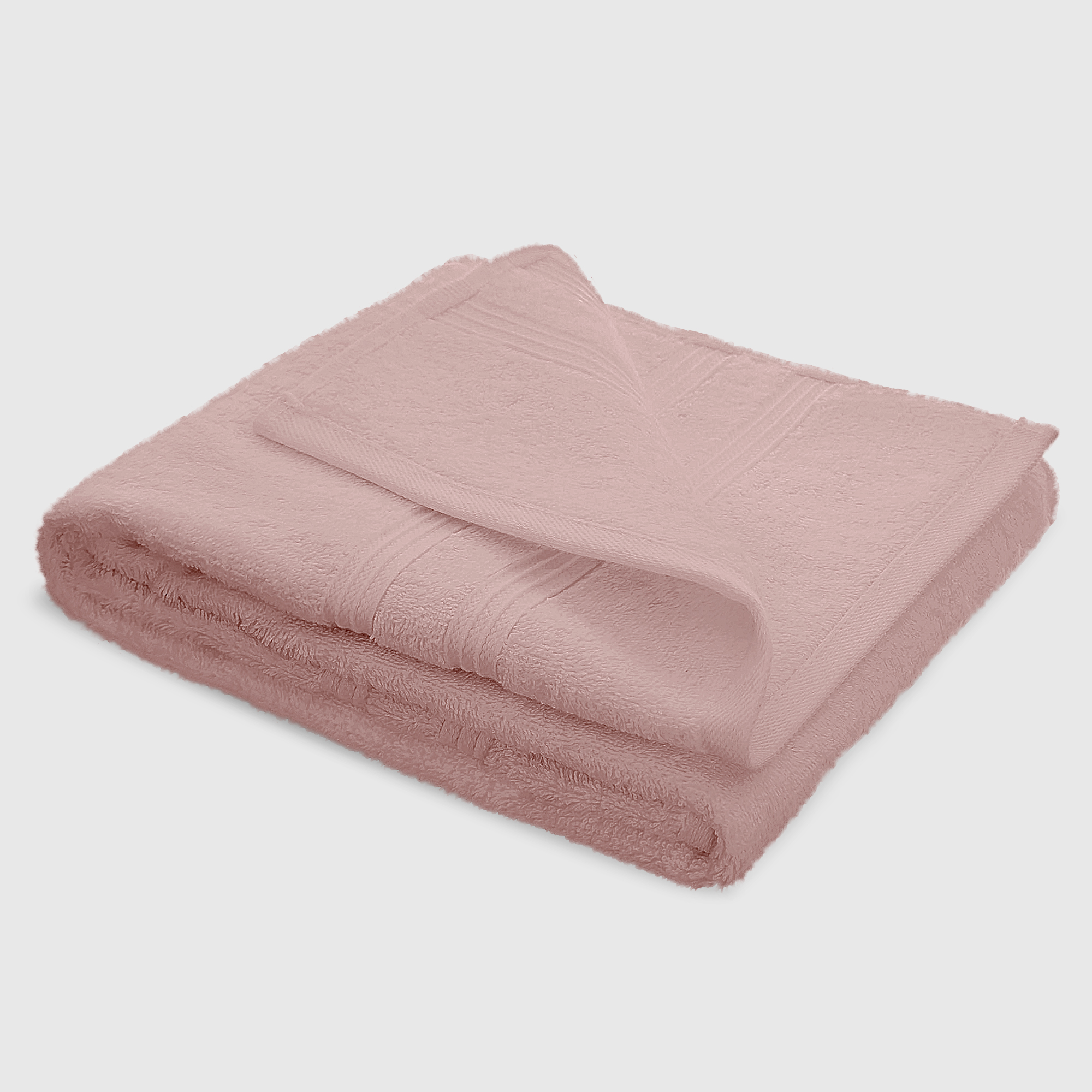 Где купить Махровое полотенце Bahar Powder пудровое 100х150 см Bahar 