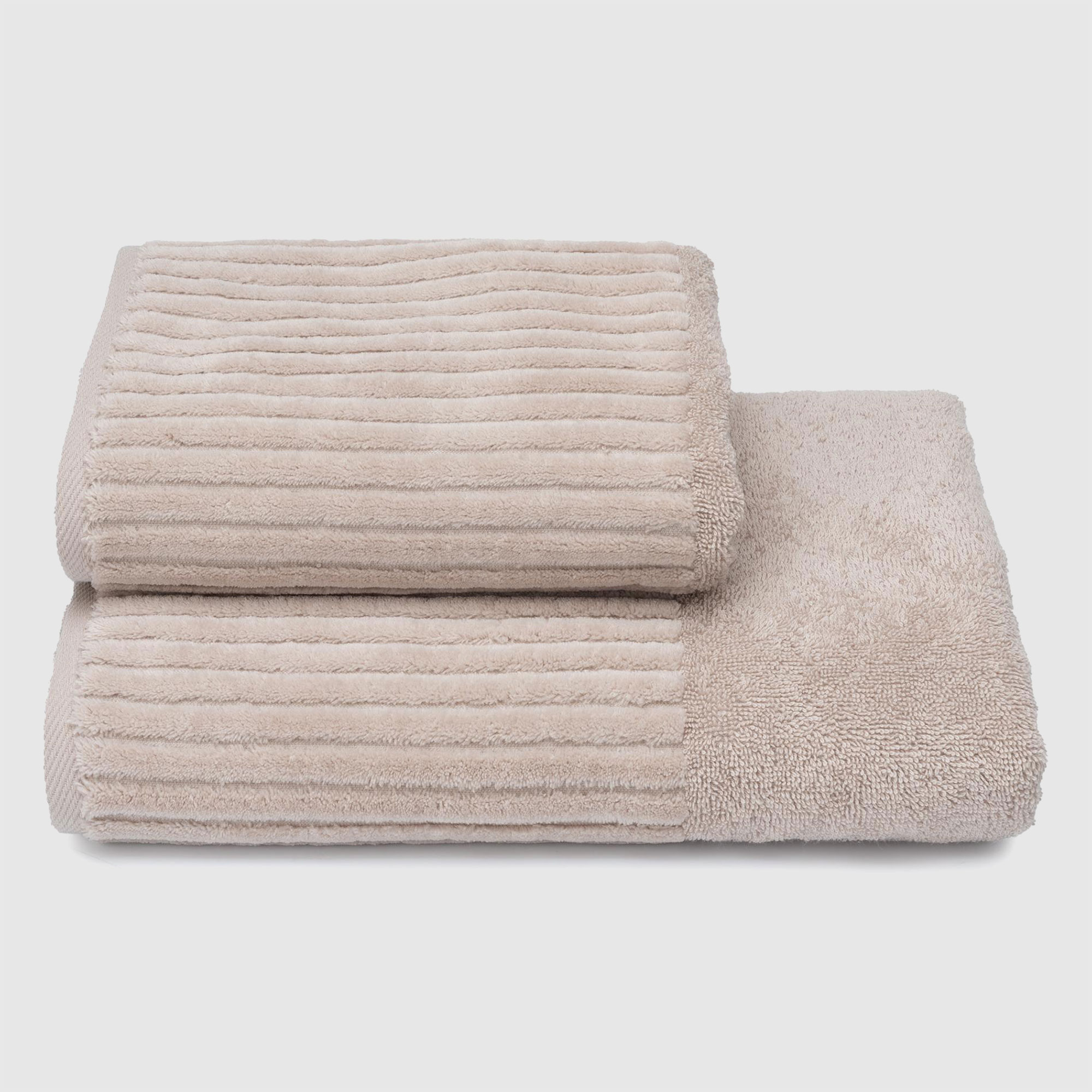 Где купить Махровое полотенце Cleanelly Basic Cascata молочное 50х90 см Cleanelly 