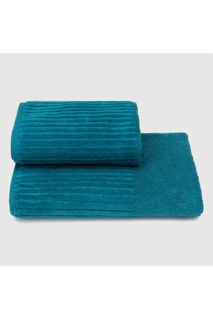 Махровое полотенце Cleanelly Basic Cascata бирюзовое 70х130 см