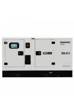Генератор дизельный с водяной системой охлаждения DAEWOO DDW 34 SSE-3