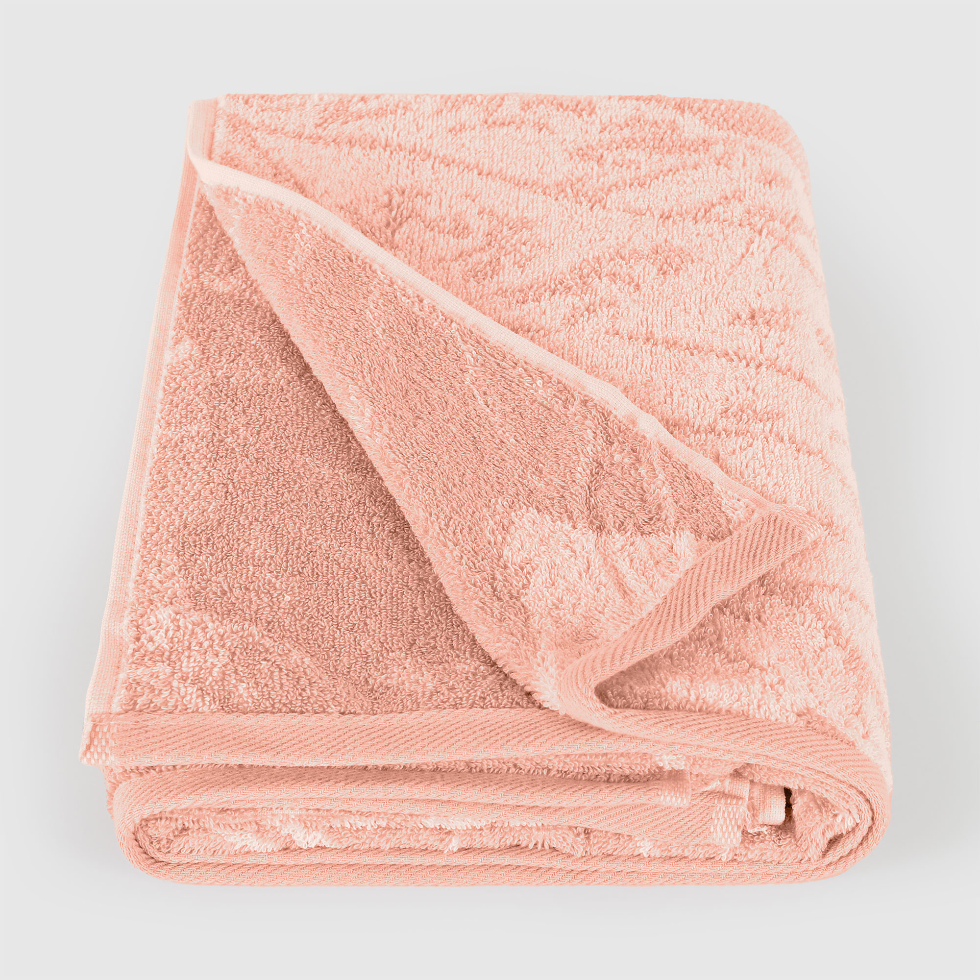 Где купить Полотенце Cleanelly Autumn Forest розовое с белым 70х130 см Cleanelly 